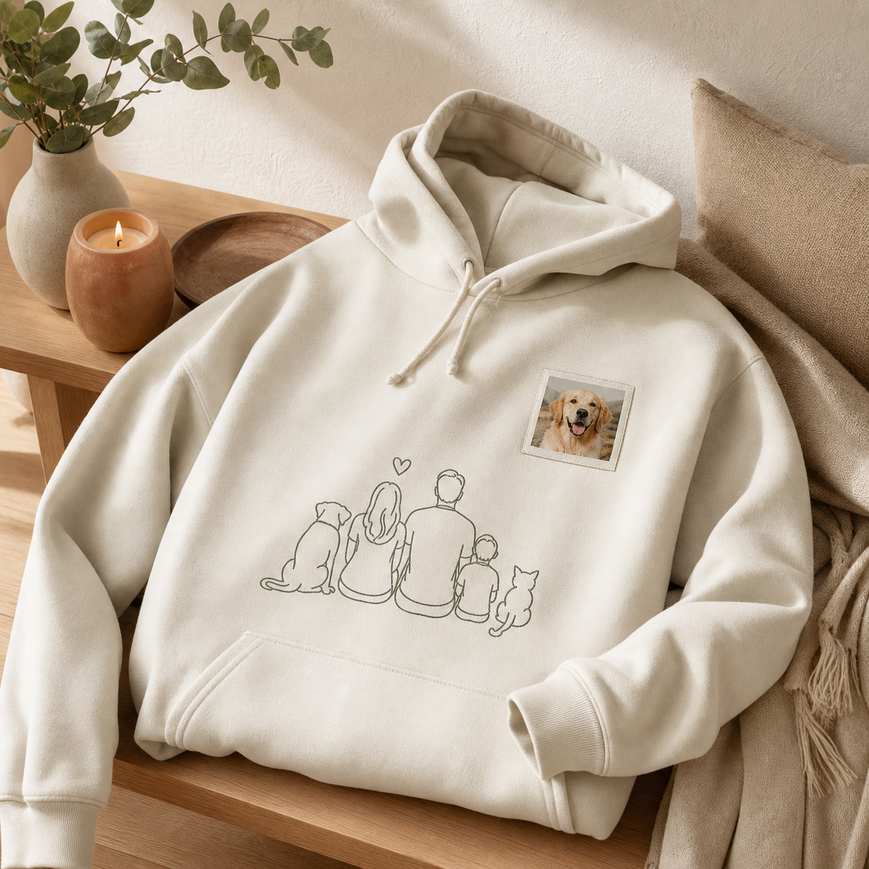 Custom photo hoodie