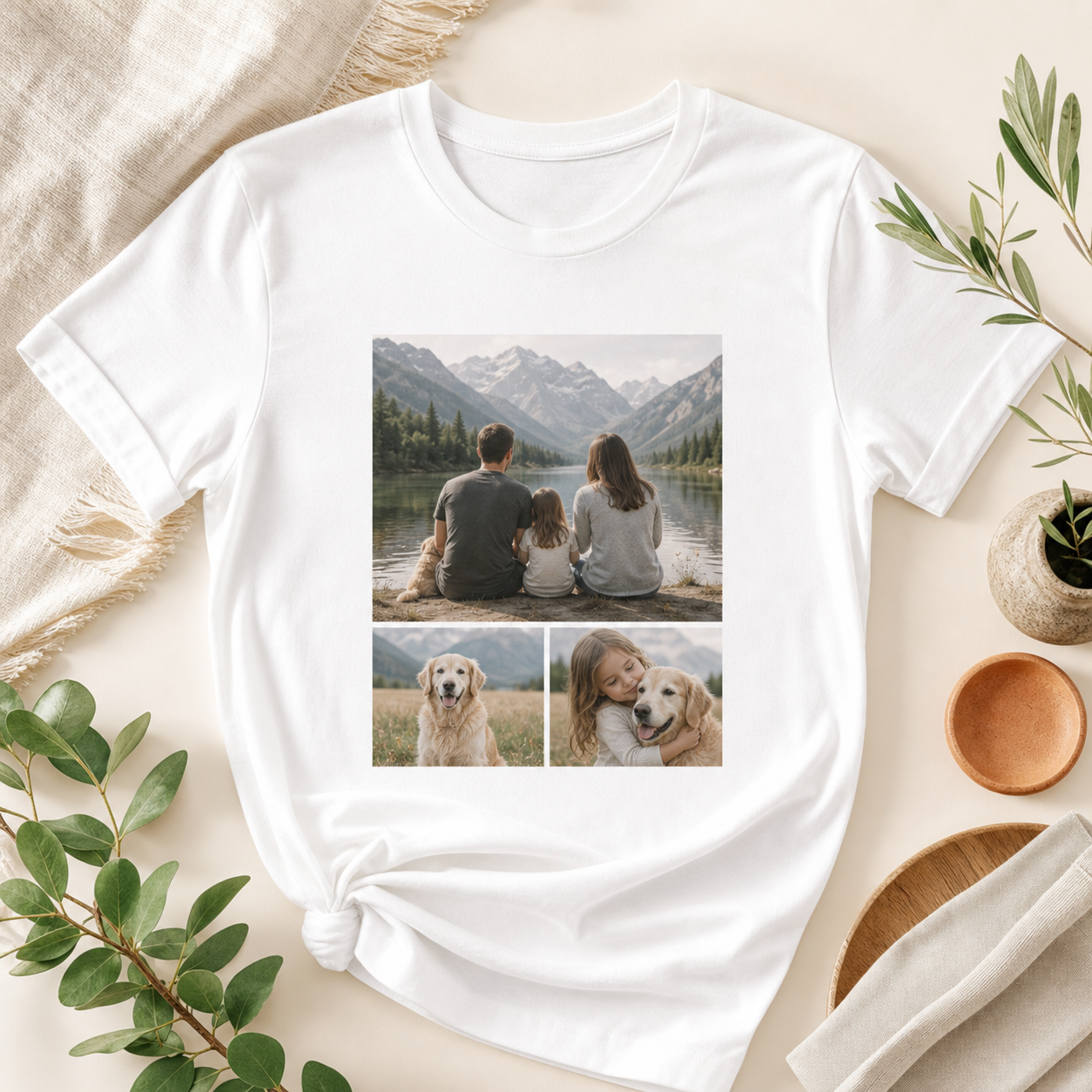 Custom photo T-shirt